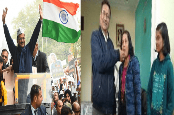 दिल्ली में जीते केजरीवाल… तो हरिद्वार में बहन के घर मनाया गया जश्न