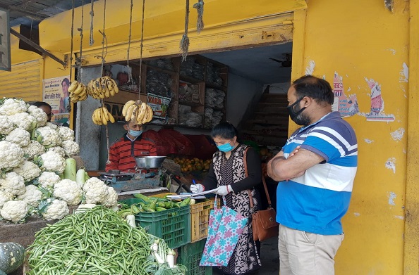 टिहरी: कस्बाई बाजारों में खाद्य सुरक्षा विभाग की टीम ने किया निरीक्षण