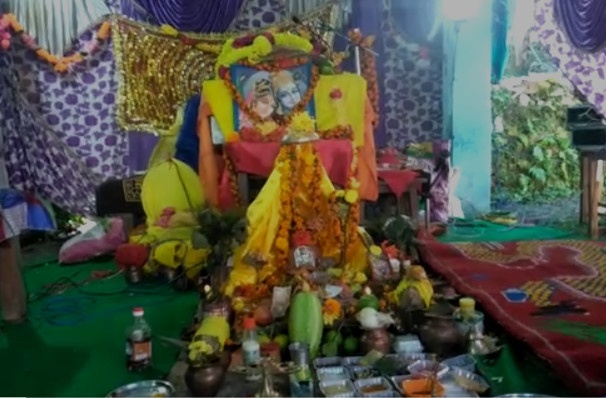 पोखरी : नागनाथ मंदिर में विष्णु पुराण का आयोजन शुरु, भक्तों में दिखा भारी उत्साह