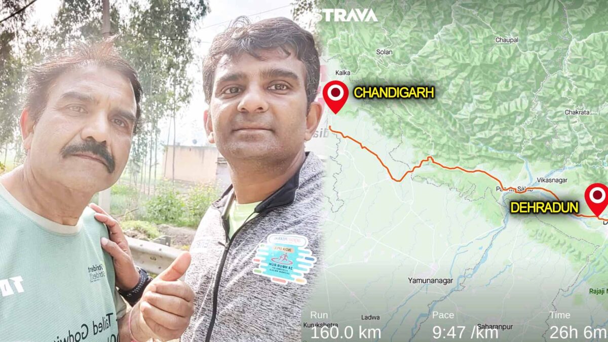 INSPIRING: 26 घंटे में देहरादन से चंडीगढ़ तक दौड़ कर मनाया नया साल, बताया क्यों और कैसे पूरा किया सफर