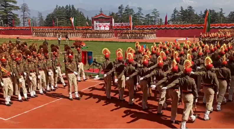सशस्त्र सीमा बल प्रशिक्षण केंद्र ग्वालदम में पासिंग आउट परेड में 506 जवानों ने ली देश की रक्षा की शपथ