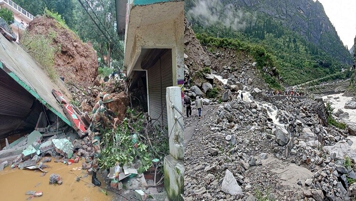 big breaking : उत्तराखंड में दो जगह फटा बादल, विधानसभा परिसर के पास हेलीपैड क्षतिग्रस्त