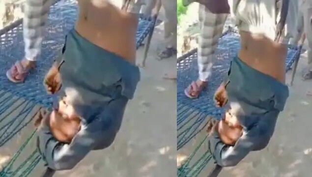 देखिए : चोर बताकर युवक को उल्टा लटकाकर पीटा, VIDEO VIRAL होने के बाद हरकत में आई पुलिस, 3 हिरासत में