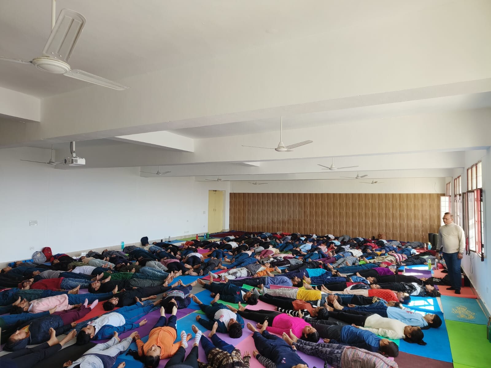 Yoga Camp in SGRR University