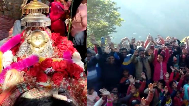 घनसाली- 12 वर्षों का इंतजार हुआ खत्म, गोनगढ़ पट्टी में भव्य दुध्याड़ी देवी मेला का आयोजन