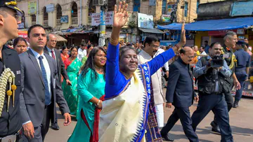 President Draupadi Murmu walked 2 kms to take blessings from Lord Jagganth Puri