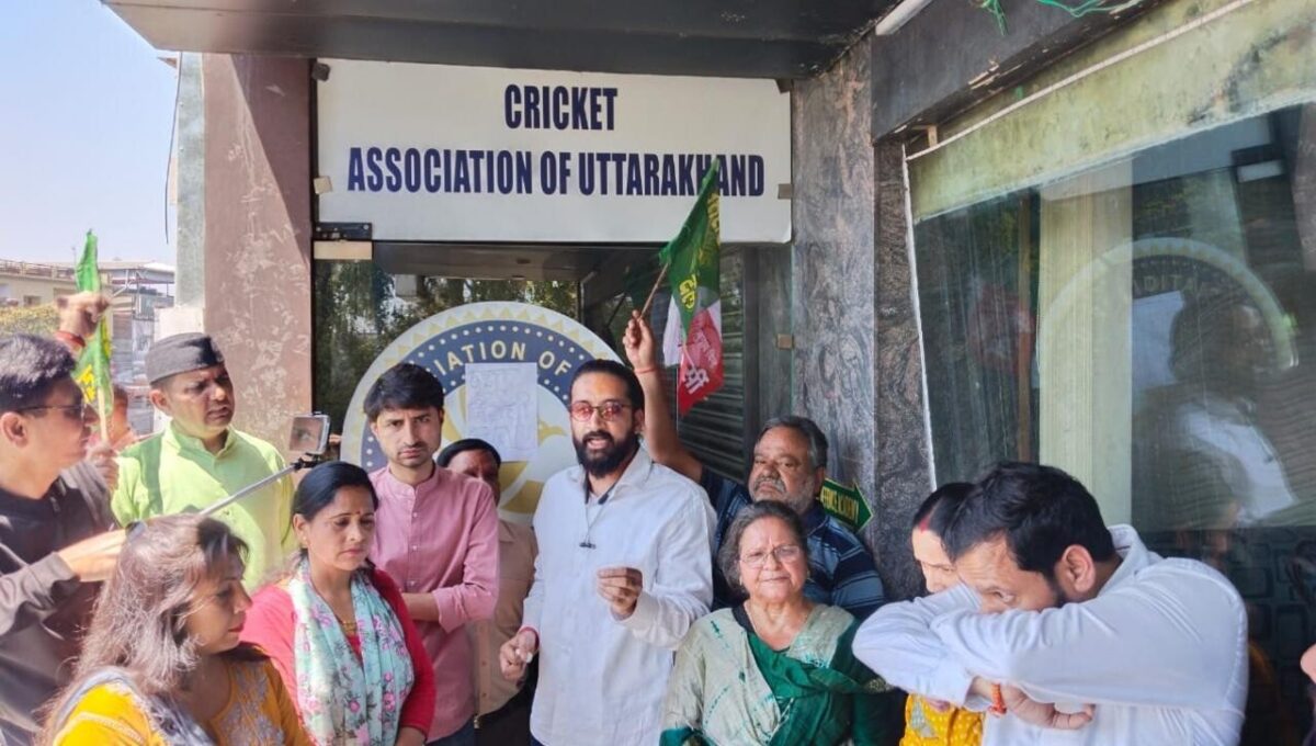 उत्तराखंड क्रांति दल ने जताया क्रिकेट एसोसिएशन ऑफ उत्तराखंड (CAU) का विरोध