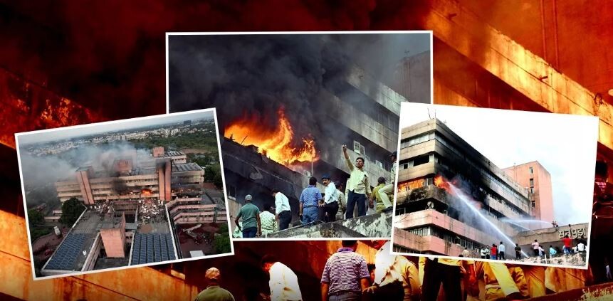 Bhopal Fire Incident: आग लगी है या लगाई गई..कांग्रेस ने सीएम शिवराज पर दागा सवाल