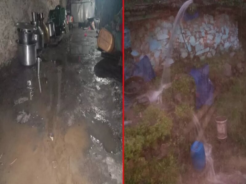 Uttarkashi में मानसून का प्रकोप, मस्ताड़ी गांव के घरों में पानी का रिसाव बढ़ा
