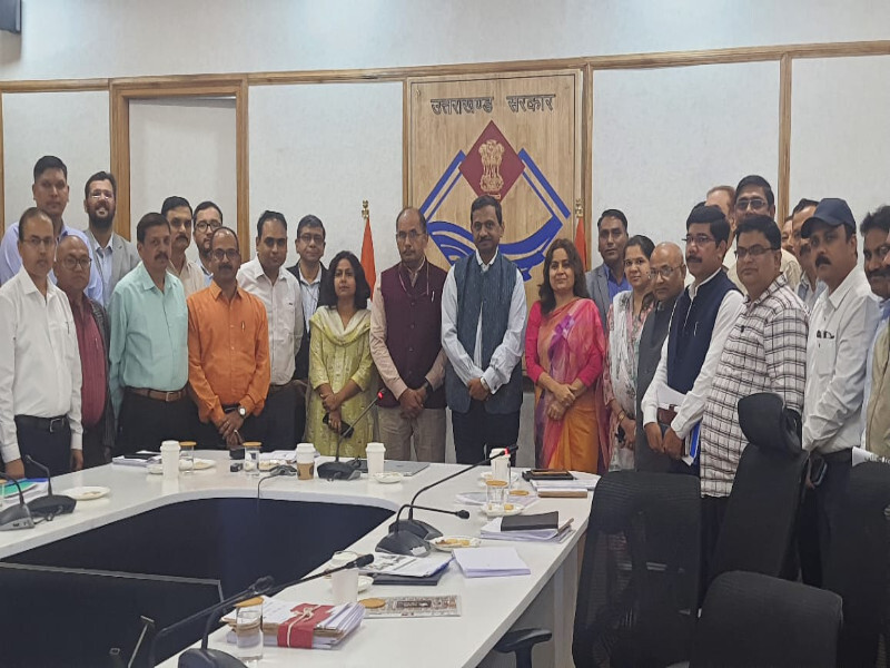 शैलेष कुमार सिंह, सचिव, ग्रामीण विकास भारत सरकार ने ली समीक्षा बैठक, उत्तराखंड ग्राम्य विकास विभाग की जानी प्रगति रिपोर्ट