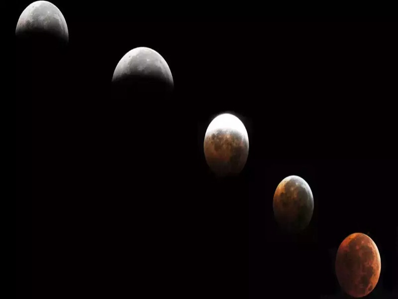 अलग-अलग आकार में नजर आया साल का आखिरी चंद्रग्रहण, एक घंटा 19 मिनट तक रहा चंद्रग्रहण