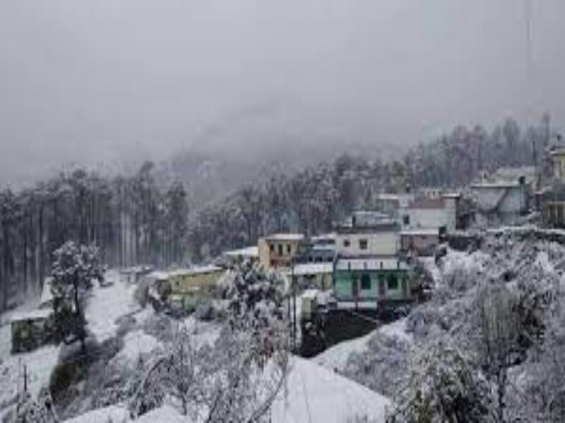 Uttarakhand : नए साल की शुरुआत बर्फबारी के साथ, मौसम  विभाग ने जारी किया ऑरेंज अलर्ट